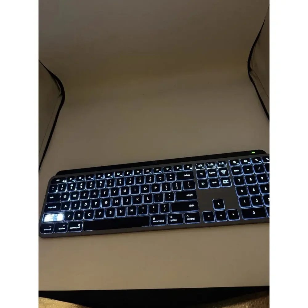 Logitech MX Keys S for Mac, Wireless Keyboard, Missing Shift Key Missing Box